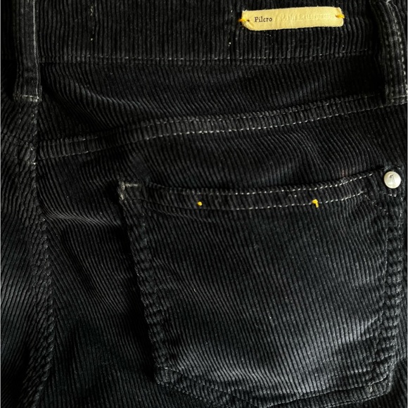 Pilcro Stet Slim Ankle Zippered Cords - Navy size 28 - Picture 4 of 7